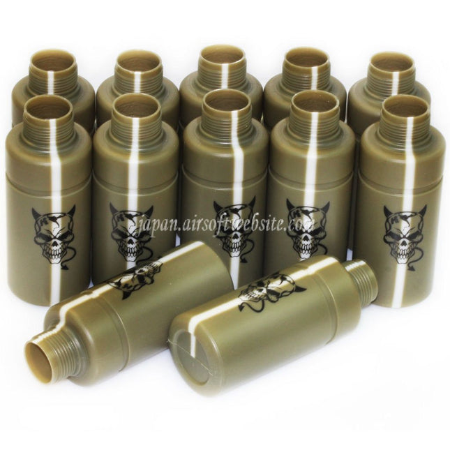 APS HAKKOTSU サンダーB CO2サウンドグレネード デビルシェルボトル 12個入り コア付き