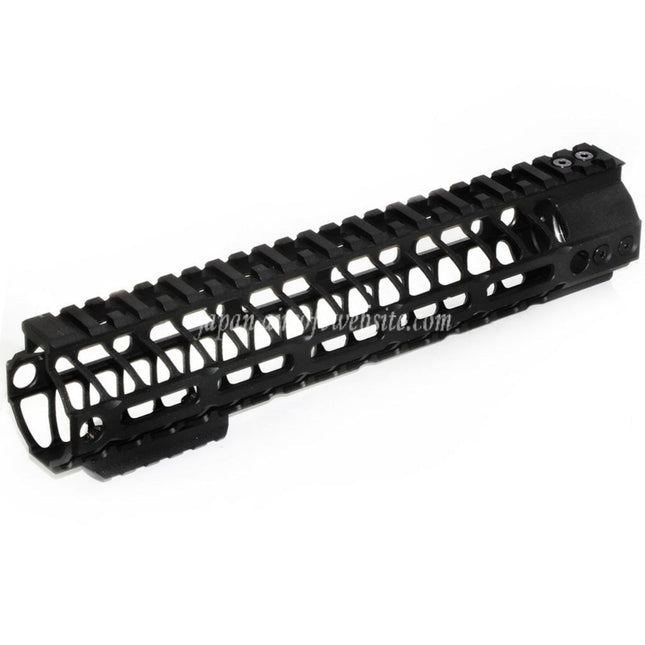 CYMA 256mm 10インチ M-LOK RAS ハンドガードレールシステム CYMA VFC GHK 東京マルイ M4 M16 シリーズ AEG ライフル エアガン対応 ブラック