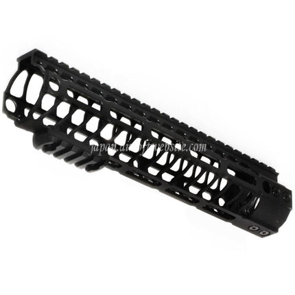 CYMA 256mm 10インチ M-LOK RAS ハンドガードレールシステム CYMA VFC GHK 東京マルイ M4 M16 シリーズ AEG ライフル エアガン対応 ブラック