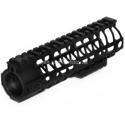 CYMA 185mm 7インチ M-LOK RASハンドガードレールシステム CYMA VFC GHK 東京マルイ対応マルイ M4 M16シリーズ AEGライフル エアガン ブラック
