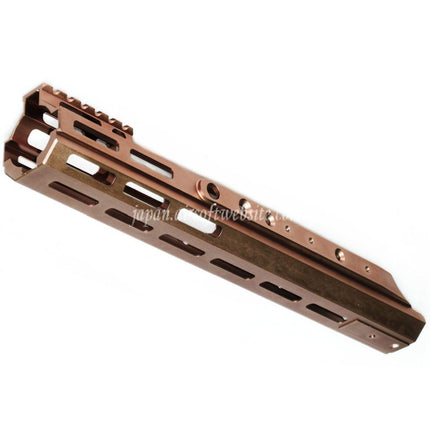 Airsoft Website CNCアルミ製 300mm KCスタイル MREX M-LOKハンドガードレールシステム DOUBLE BELL BY-805 VFC WE-Tech 東京マルイ SCARシリーズ AEG GBBライフルに適合