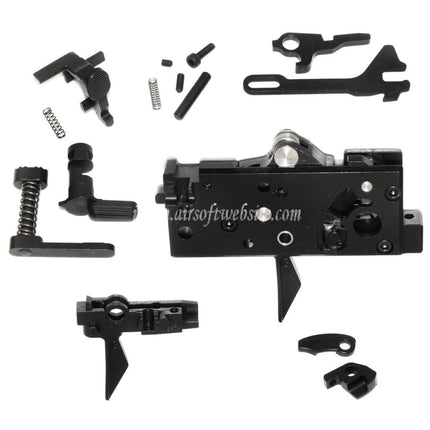 Guns Modify EVO ドロップイン CNC フルスチール 下部パーツ Gスタイル トリガーセット GM 東京マルイ M4 シリーズ MWS GBB ライフル エアソフトガンに適合