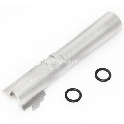 5KU 4.3インチ CNC アルミアウターバレル +11mm CW 東京マルイ HI-CAPA 4.3 GBB ピストル エアソフト