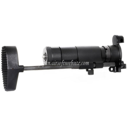 Airsoft Website CNCアルミ製リトラクタブルストック（CYMA製 東京マルイ MP5Kシリーズ電動ガン対応）ブラック