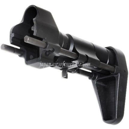 Airsoft Website CNCアルミ製リトラクタブルストック（CYMA製 東京マルイ MP5シリーズ電動ガン対応）ブラック