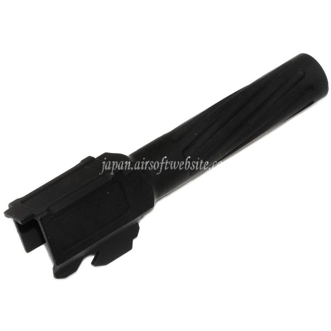 APS EMG 98mm/112mm フルートスパイラルアウターバレル +12mm CW APS EMG F1 FIREARMS BSFシリーズ GBBピストル エアソフトガン ブラックに適合
