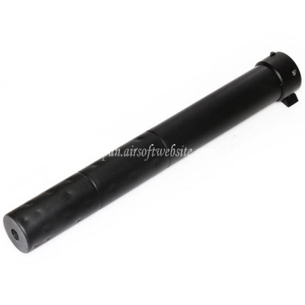 Airsoft Website 295mm QDサプレッサー サイレンサー GOLDEN EAGLE CYMA SR25 AEG GBBライフル対応 ブラック