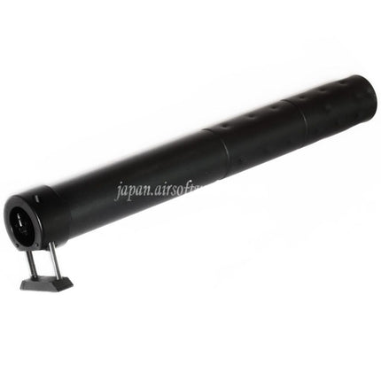 Airsoft Website 295mm QDサプレッサー サイレンサー GOLDEN EAGLE CYMA SR25 AEG GBBライフル対応 ブラック