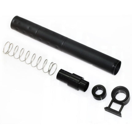 Airsoft Website 295mm QDサプレッサー サイレンサー GOLDEN EAGLE CYMA SR25 AEG GBBライフル対応 ブラック