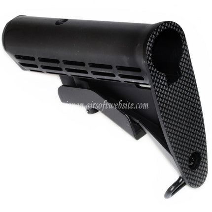 Airsoft Website 165mmポリマーストック M4 M16シリーズAEGライフル対応 ブラック