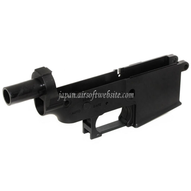 GOLDEN EAGLEオリジナル プラスチック製下半身レシーバー JG対応 GOLDEN EAGLE 6661 CAR-15シリーズ AEGライフル エアソフトガン ブラック