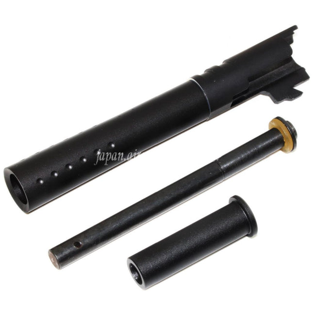 DOUBLE BELL 124mm/128mm V12スタイル アウターバレルセット DOUBLE BELL ARMY 東京マルイ 1911 GBBピストル エアソフトガン対応