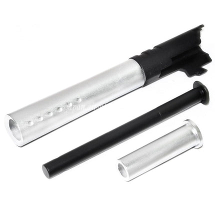DOUBLE BELL 124mm/128mm V12スタイル アウターバレルセット DOUBLE BELL ARMY 東京マルイ 1911 GBBピストル エアソフトガン対応