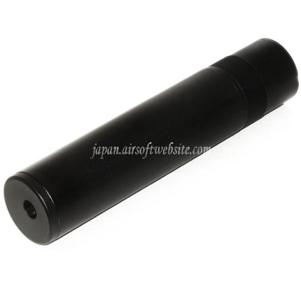 DOUBLE BELL 176mm x 38mm クイックリリース ボールベアリング QD サプレッサー サイレンサー（ブラック）