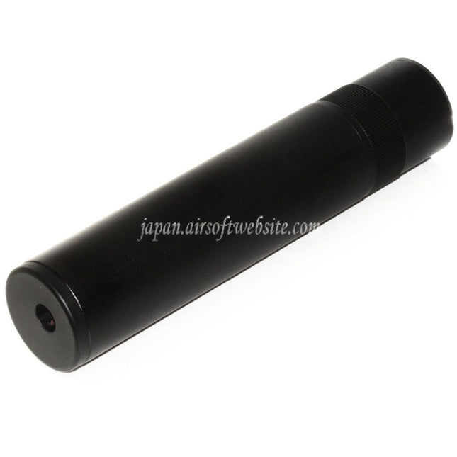 DOUBLE BELL 176mm x 38mm クイックリリース ボールベアリング QD サプレッサー サイレンサー（ブラック）