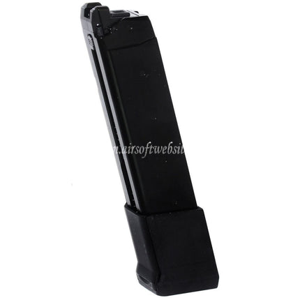 APS EMG 34発トップガスマガジン（厚底）G17 G18C GシリーズGBBピストル対応 ブラック