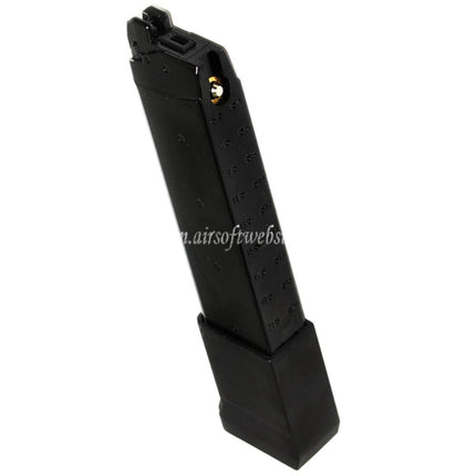 APS EMG 34発トップガスマガジン（厚底）G17 G18C GシリーズGBBピストル対応 ブラック