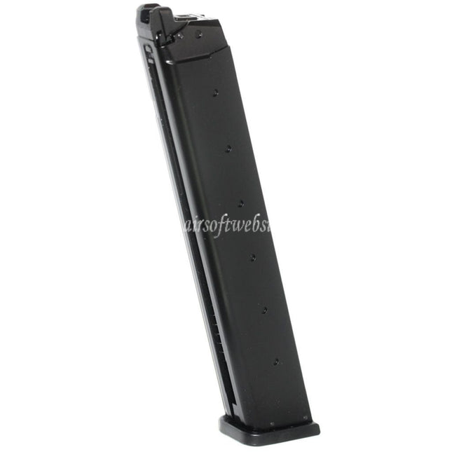 ARMY ARMAMENT 50発ロングガスマガジン G17 G18C G34 G35 GシリーズGBBピストル対応 エアソフトガン ブラック