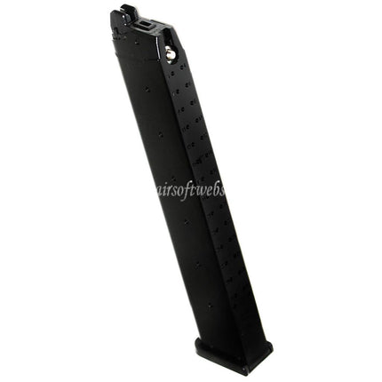 ARMY ARMAMENT 50発ロングガスマガジン G17 G18C G34 G35 GシリーズGBBピストル対応 エアソフトガン ブラック