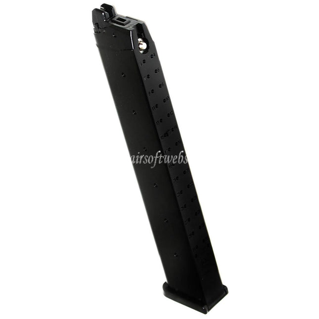 ARMY ARMAMENT 50発ロングガスマガジン G17 G18C G34 G35 GシリーズGBBピストル対応 エアソフトガン ブラック