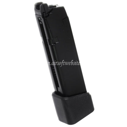 ARMY ARMAMENT 24発ガスマガジン 厚型ベース G17 G18C G34 G35 Gシリーズ GBBピストル対応 エアソフトガン ブラック
