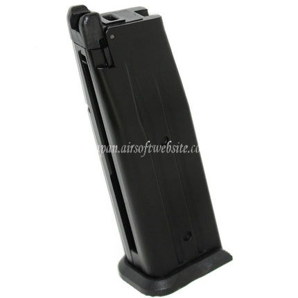 ARMY ARMAMENT 25発ガスマガジン HI-CAPA 3.8シリーズ GBBピストル対応 ブラック