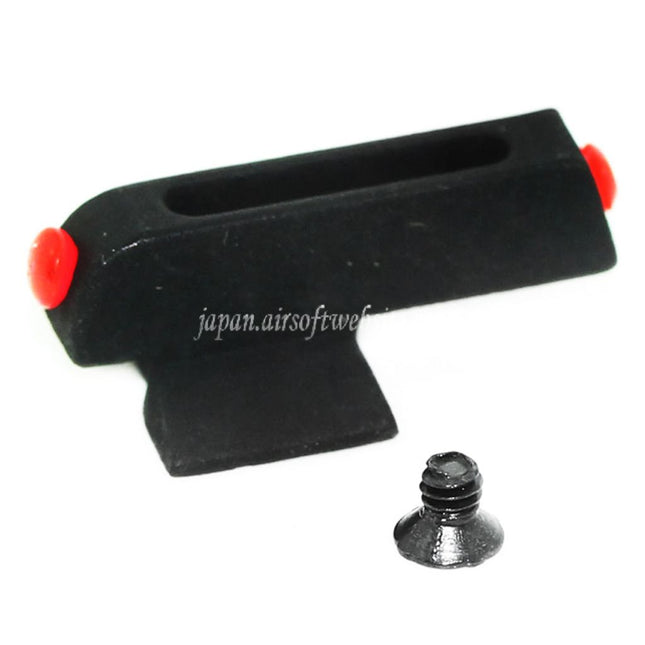 Airsoft Website ファイバーオプティックフロントサイト（ARMY ARMAMENT R28 東京マルイ 1911シリーズ GBBピストル対応）