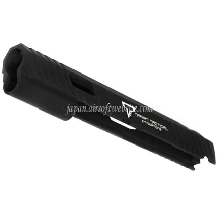 ARMY ARMAMENT 200mm メタルスライド ARMY R601 TTI COMBAT MASTER 東京マルイ HI-CAPA GBBピストル用 ブラック