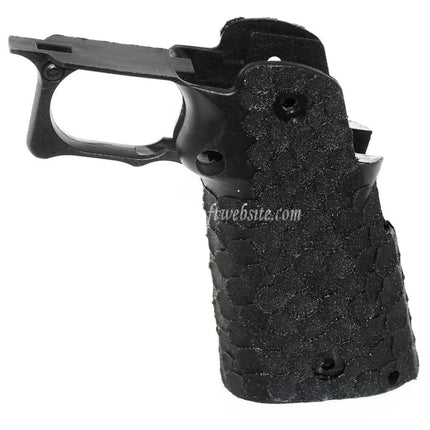 ARMY ARMAMENT フィッシュスケール スティップル ピストルグリップ R607 DVC キャリー EMG AW WE 東京マルイ HI-CAPAシリーズ GBB ピストル エアソフトガン ブラック