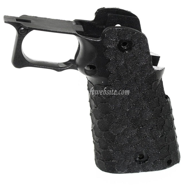 ARMY ARMAMENT フィッシュスケール スティップル ピストルグリップ R607 DVC キャリー EMG AW WE 東京マルイ HI-CAPAシリーズ GBB ピストル エアソフトガン ブラック