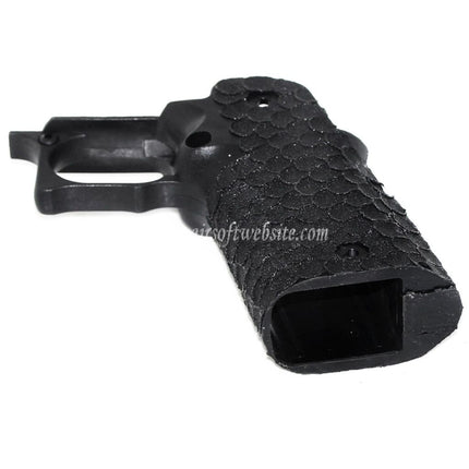 ARMY ARMAMENT フィッシュスケール スティップル ピストルグリップ R607 DVC キャリー EMG AW WE 東京マルイ HI-CAPAシリーズ GBB ピストル エアソフトガン ブラック
