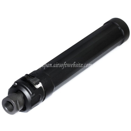 5KU 187mm ライダー9 MP5 サプレッサー サイレンサー +14mm 時計回りネジ フラッシュハイダー付き WE (WE-TECH) MP5シリーズ AEG SMGライフル エアガン