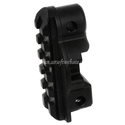 5KU 20mm M1913 ピカティニーレールストックアダプター エンドキャップ Umarex VFC MP5K PDWシリーズ GBBライフル エアソフトガン対応 ブラック