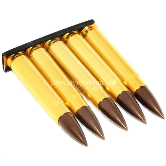 DOUBLE BELL 5個セット メタルダミーシェルカートリッジ D-Boys DOUBLE BELL Kar-98K 98K ボルトアクションスナイパーライフル エアソフトガン対応