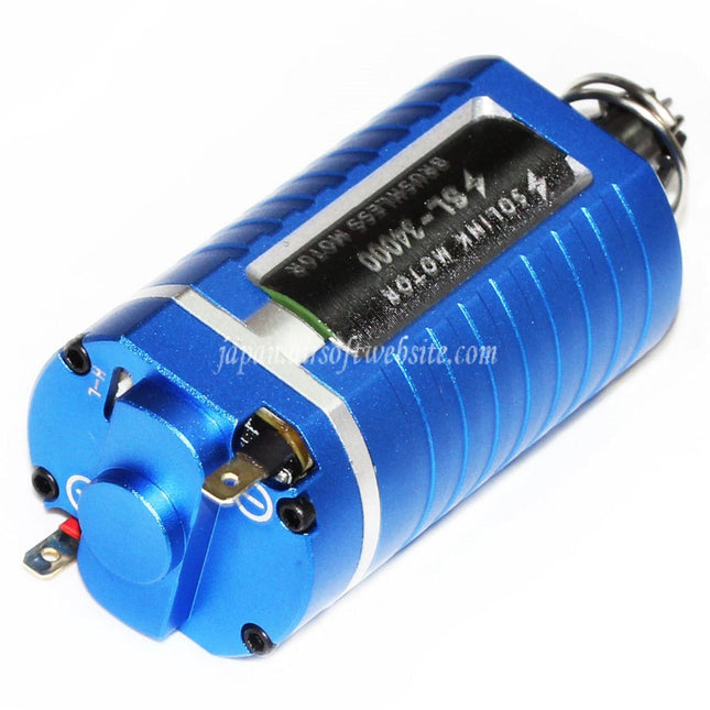 SOLINK SX-1 アドバンスドブラシレス超高速モーター（ショートアクスル）11.1V 34000RPM G36 AK47 AK74 AUG Thompsonシリーズ V3ギアボックス AEGライフル エアソフトガンに適合