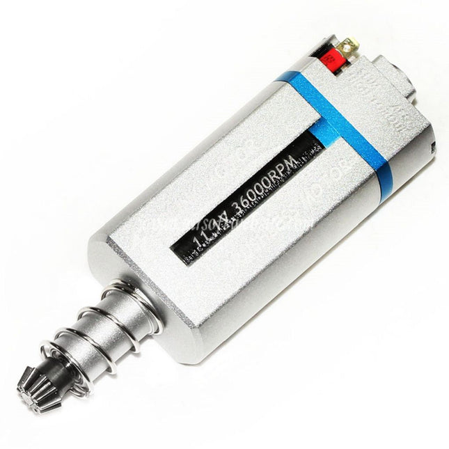 SOLINK 超薄型ブラシレス超高トルクモーター（ロングアクスル）11.1V 36000RPM M4 M16 MP5 G3 P90シリーズ V2ギアボックス AEGライフル エアソフトガンに適合エアソフトガン