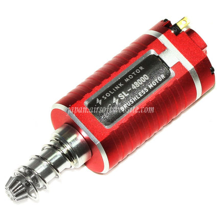 SOLINK SX-1 アドバンスドブラシレス超高速モーター（ロングアクスル）11.1V 48000RPM M4 M16 MP5 G3 P90シリーズ V2ギアボックス AEGライフル エアソフトガンに適合
