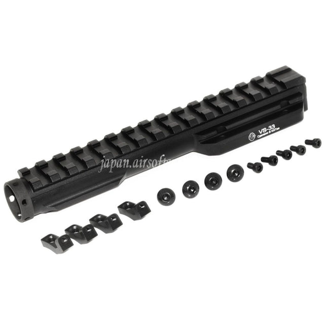 5KU 20mmピカティニートップレール VS-33 ガスチューブ LCT GHK CYMA D-Boys 東京マルイ AKシリーズ AEG GBBライフル エアガンに適合
