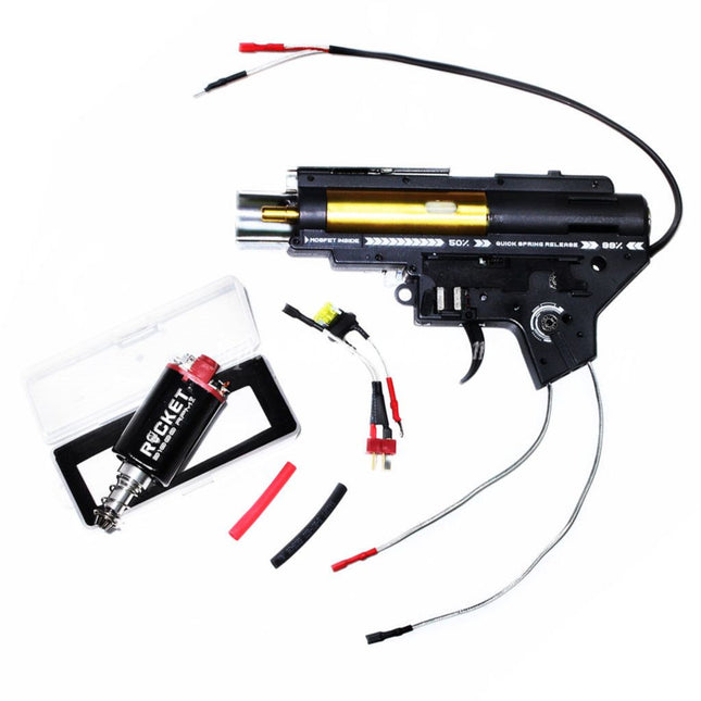 APS Rocket Edge II 8mm ハイサイクル バージョン2 V2ギアボックス APS ASR 東京マルイ M4 M16シリーズ AEGライフル エアソフトガン対応 リアワイヤード