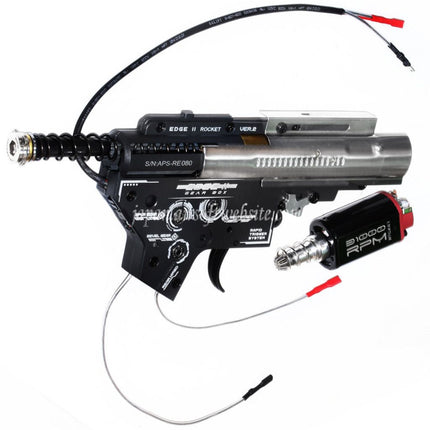 APS Rocket Edge II 8mm ハイサイクル バージョン2 V2ギアボックス APS ASR 東京マルイ M4 M16シリーズ AEGライフル エアソフトガン対応 リアワイヤード