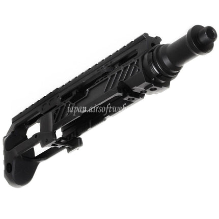 5KU カービンライフルコンバージョンキット タイプA M1913レールストックアダプター付き ACTION ARMY AAP-01シリーズ GBBピストル エアソフトガン