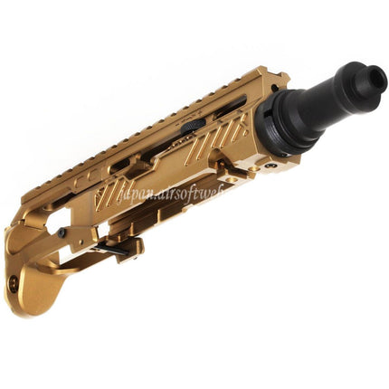 5KU カービンライフルコンバージョンキット タイプA M1913レールストックアダプター付き ACTION ARMY AAP-01シリーズ GBBピストル エアソフトガン