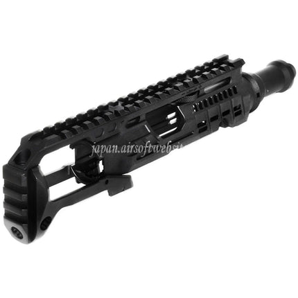 5KU カービンライフルコンバージョンキット タイプB M1913レールストックアダプター付き ACTION ARMY AAP-01シリーズ GBBピストル エアソフトガン