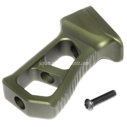 5KU アルミ製スケルトングリップ GHK、WE、KWA、東京マルイ AKシリーズ GBBライフルエアガン用