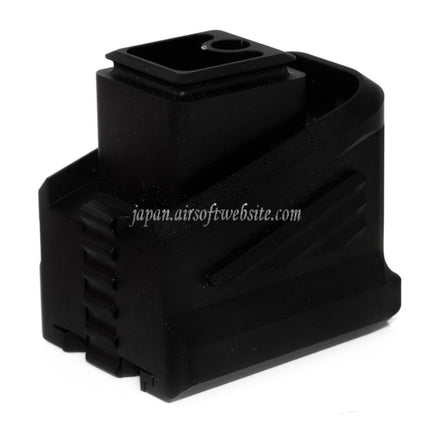 5KU CNCアルミ製マガジンエクステンションパッド 東京マルイ G17 G18C Gシリーズ GBBピストルマガジン対応