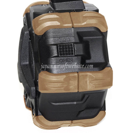 WE (WE-TECH) 350発ガスドラムマガジン HI-CAPA GBBピストル対応 エアソフトガン