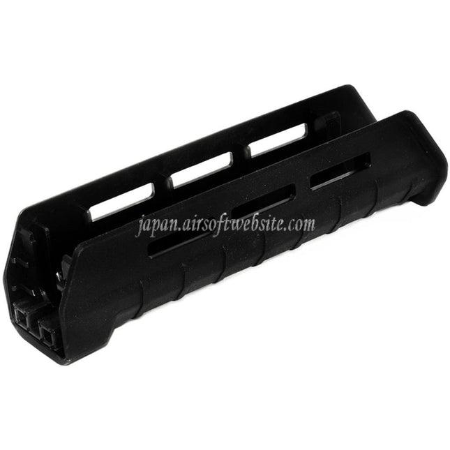 CYMA 198mm ポリマー製 ZHUKOV スタイル AKM M-LOK ロワーハンドガードシステム CYMA CM077E AK Zhukov シリーズ AEG ライフル エアガン ブラック