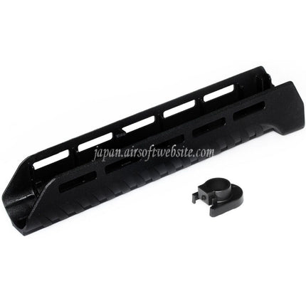 CYMA 265mm ポリマー製 ZHUKOV スタイル AKM M-LOK ハンドガードロワー ハンドガードシステム CYMA AKシリーズ AEGライフル エアガン対応 ブラック