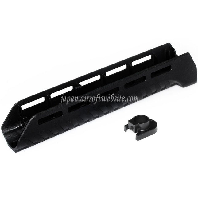 CYMA 265mm ポリマー製 ZHUKOV スタイル AKM M-LOK ハンドガードロワー ハンドガードシステム CYMA AKシリーズ AEGライフル エアガン対応 ブラック