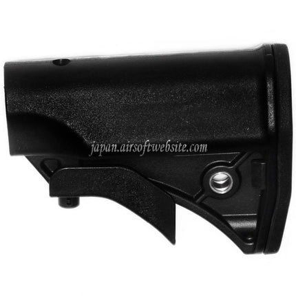 CYMA LWRCIスタイル コンパクトリトラクタブルストック M4/M16 CYMA CM041H MP5 AEGライフル エアソフトガン ブラック
